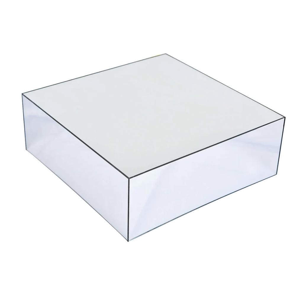 Silver Cake Box Stand