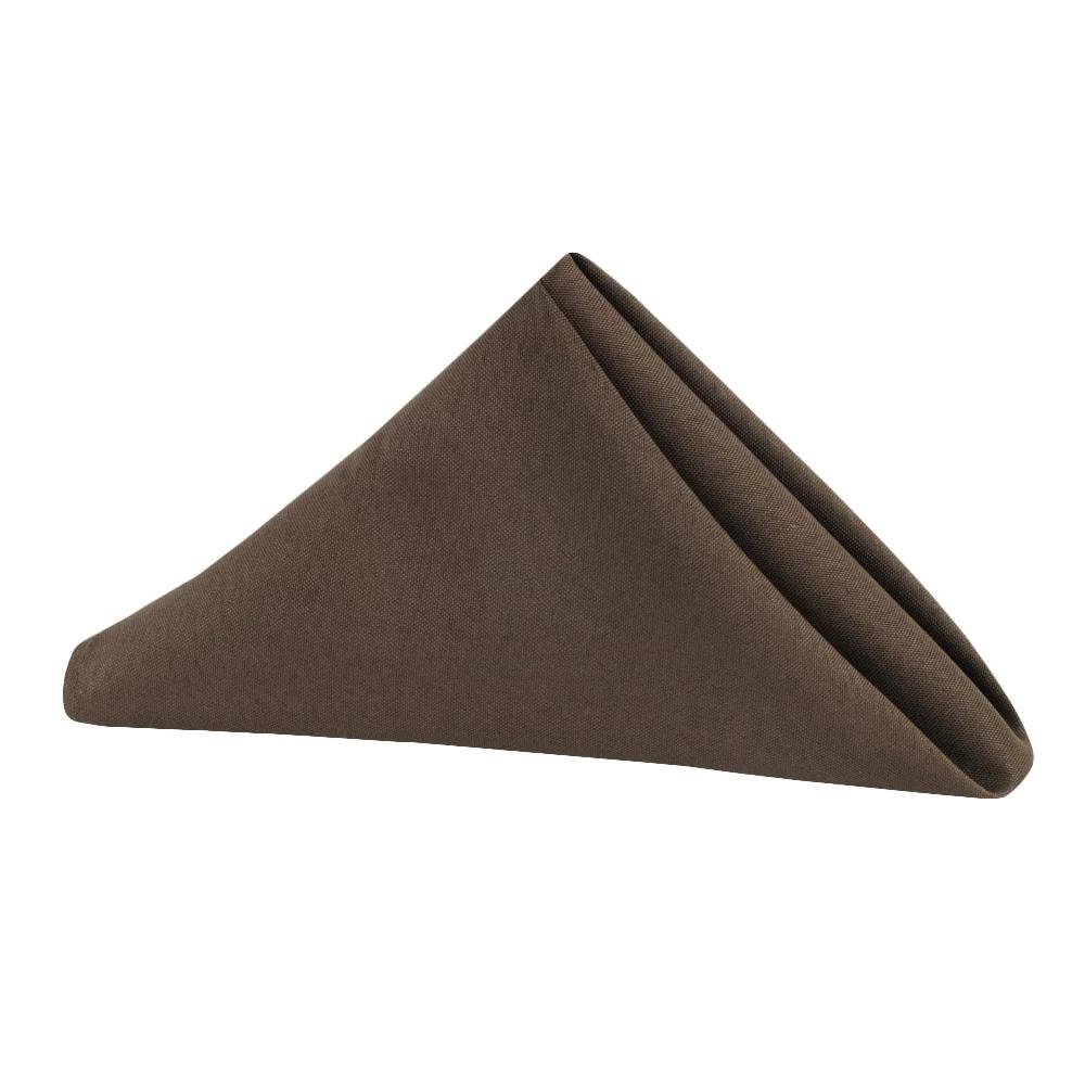 Polyester Napkin 20"x20" — Chocolate