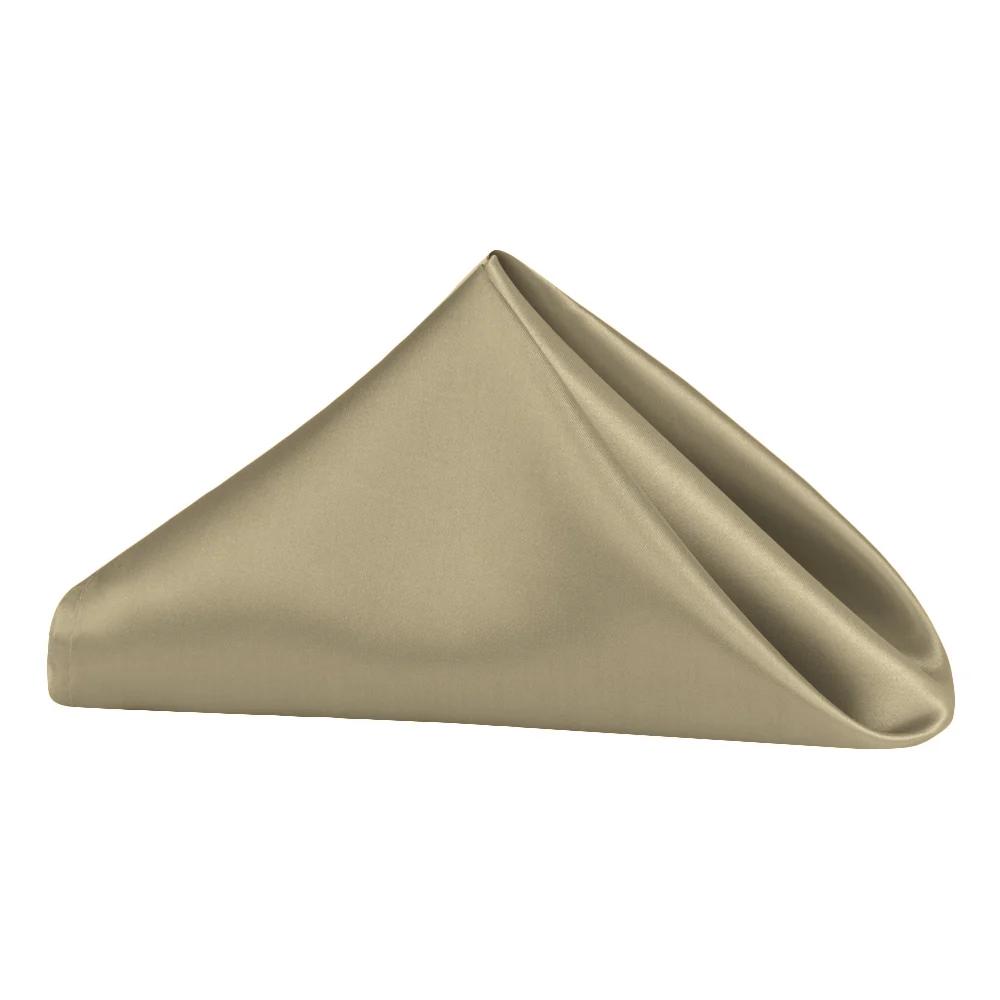 Satin Napkin 20"x20" — Taupe