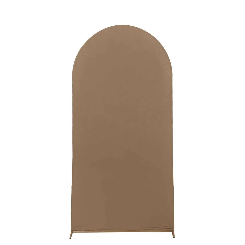 Spandex Arch Cover 6.5ft — Taupe