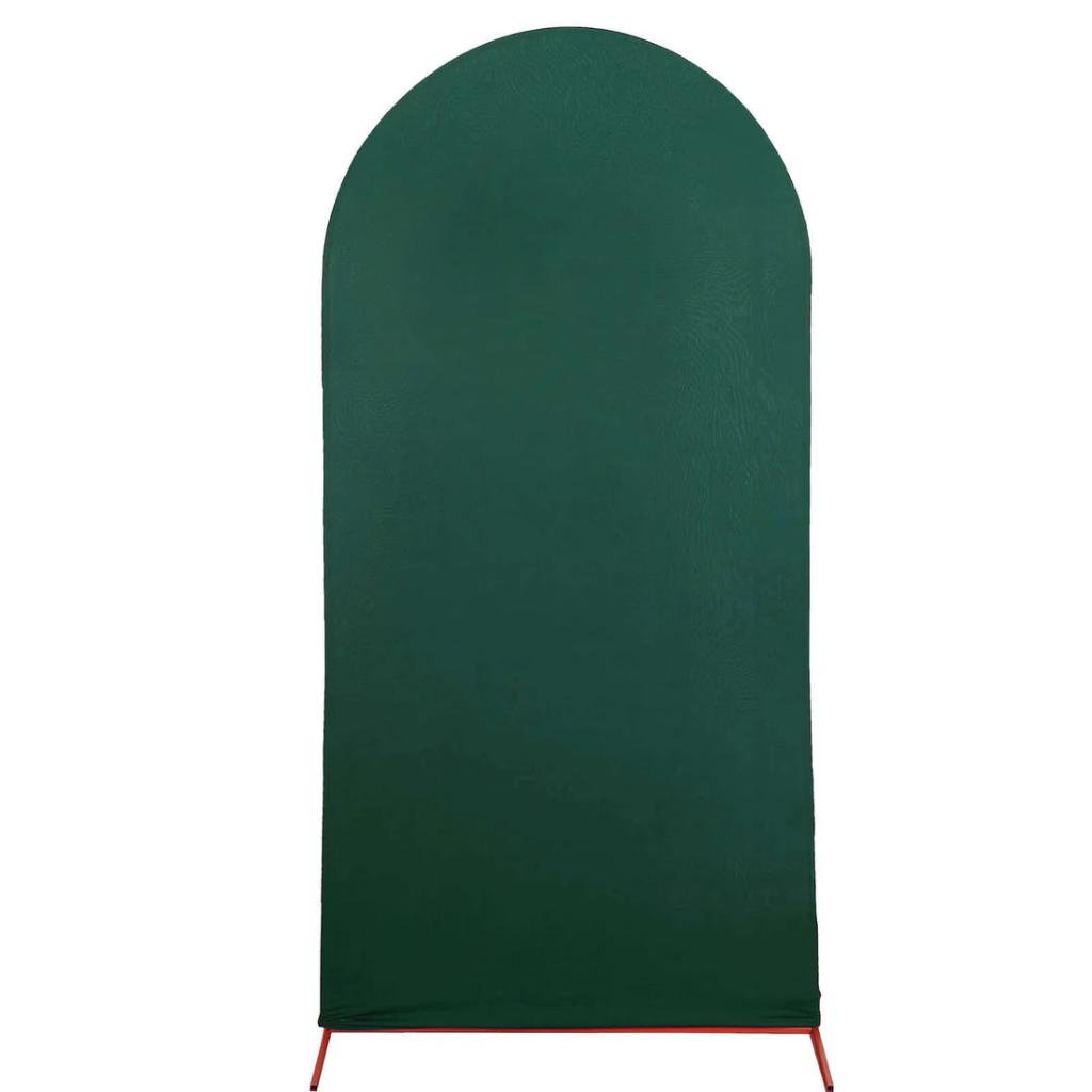 Spandex Arch Cover 6.5ft — Emerald Green